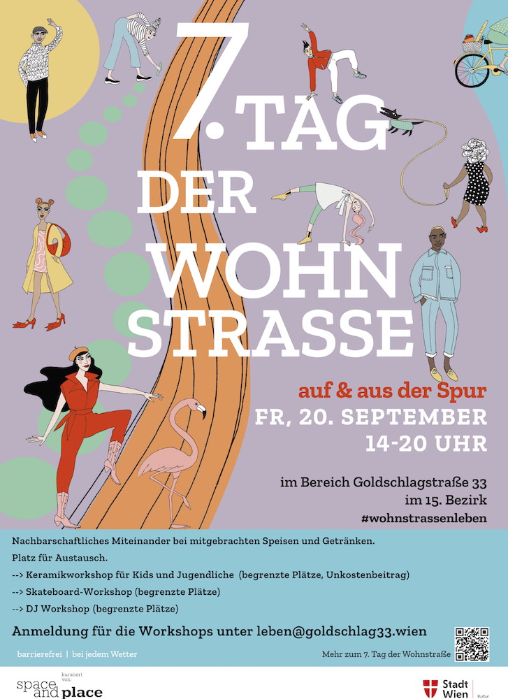 20 . September 2024: Tag der Wohnstraße. Wir feiern wieder mit.